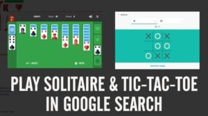 Cara Bermain Tic-tac-toe dan Solitaire di Google Search