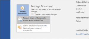 Cara Recover File Microsoft Office yang Belum Disimpan