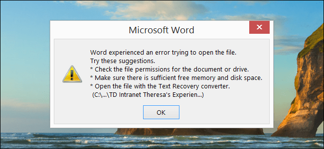 Cara Mengembalikan File yang Hilang atau Korup di Microsoft Word 2016