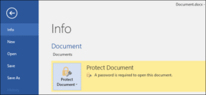 Cara Protect/Mengunci Dokumen dan File PDF di Microsoft Office