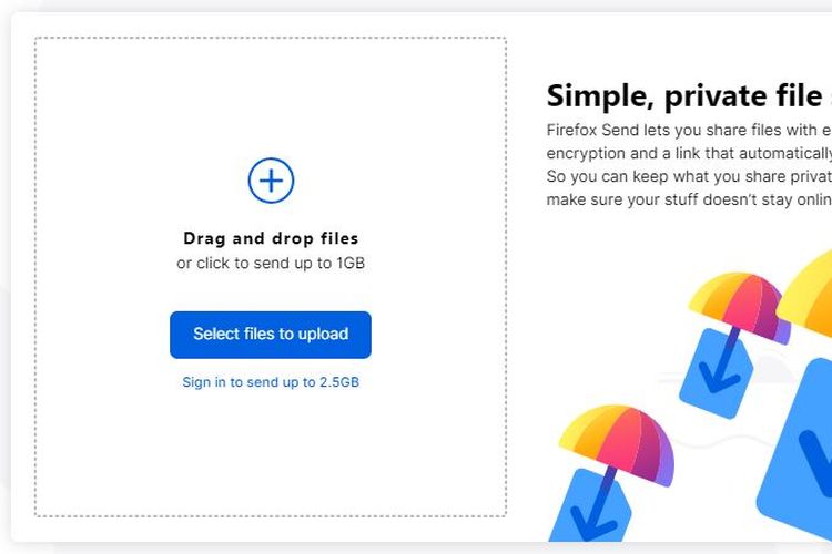 Peluncuran Layanan Firefox Send