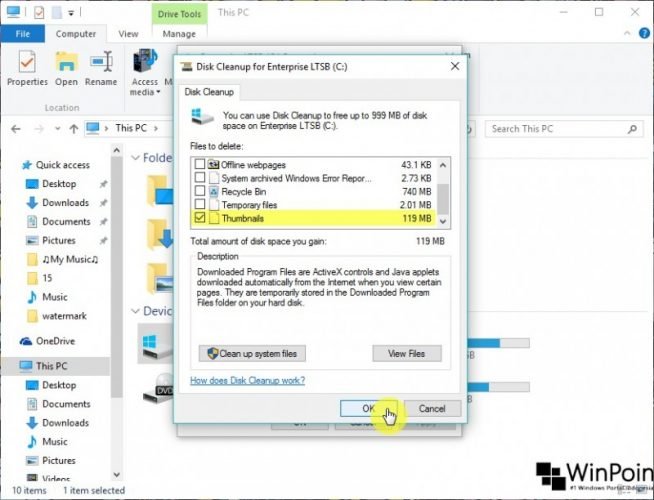Tips Menghapus Thumbnail Cache