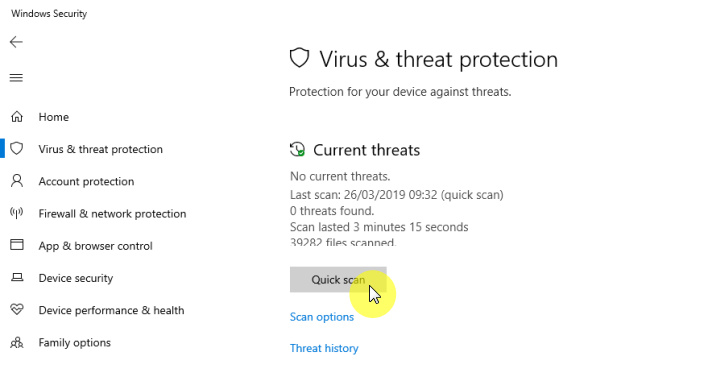 Cara Mengapus Virus di Windows 10
