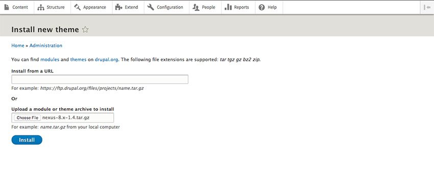Tutorial Cara Mengganti Tema pada Drupal