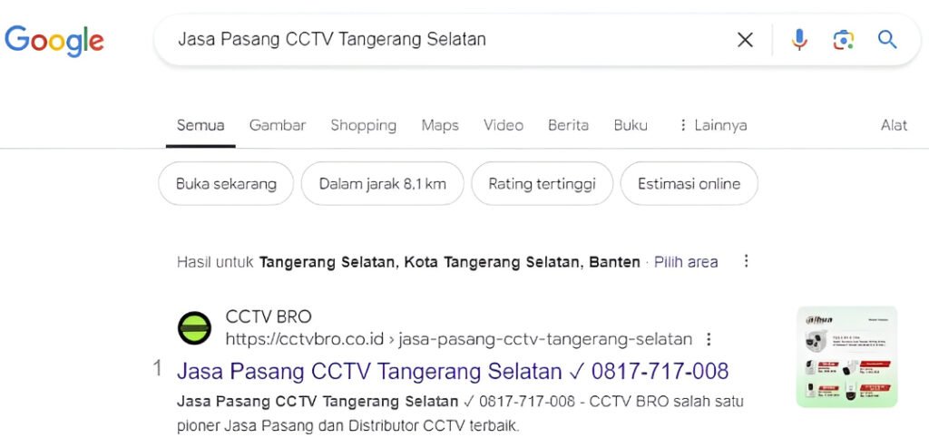 Jasa SEO Alam Sutera